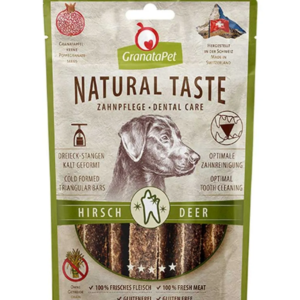 Granatapet|Granatapet>Futterfreund GranataPet Natural Taste Dental Care Hirsch 70g