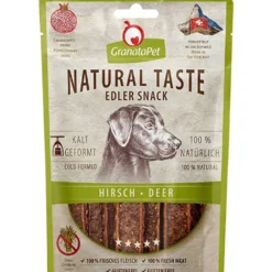 Granatapet|Granatapet>Futterfreund GranataPet Natural Taste Edler Snack Hirsch 90g