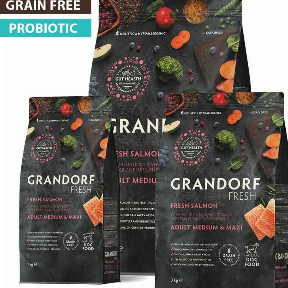 Grandorf>Futterfreund Grandorf Fresh Adult Medium-Maxi Frischer Lachs