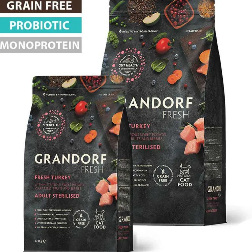 Grandorf>Futterfreund Grandorf Katze Fresh Sterilized Frische Pute