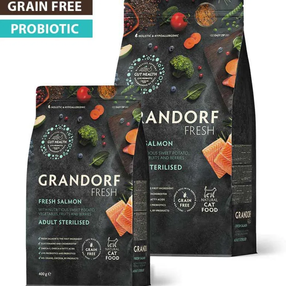 Grandorf>Futterfreund Grandorf Katze Fresh Sterilized Frischer Lachs