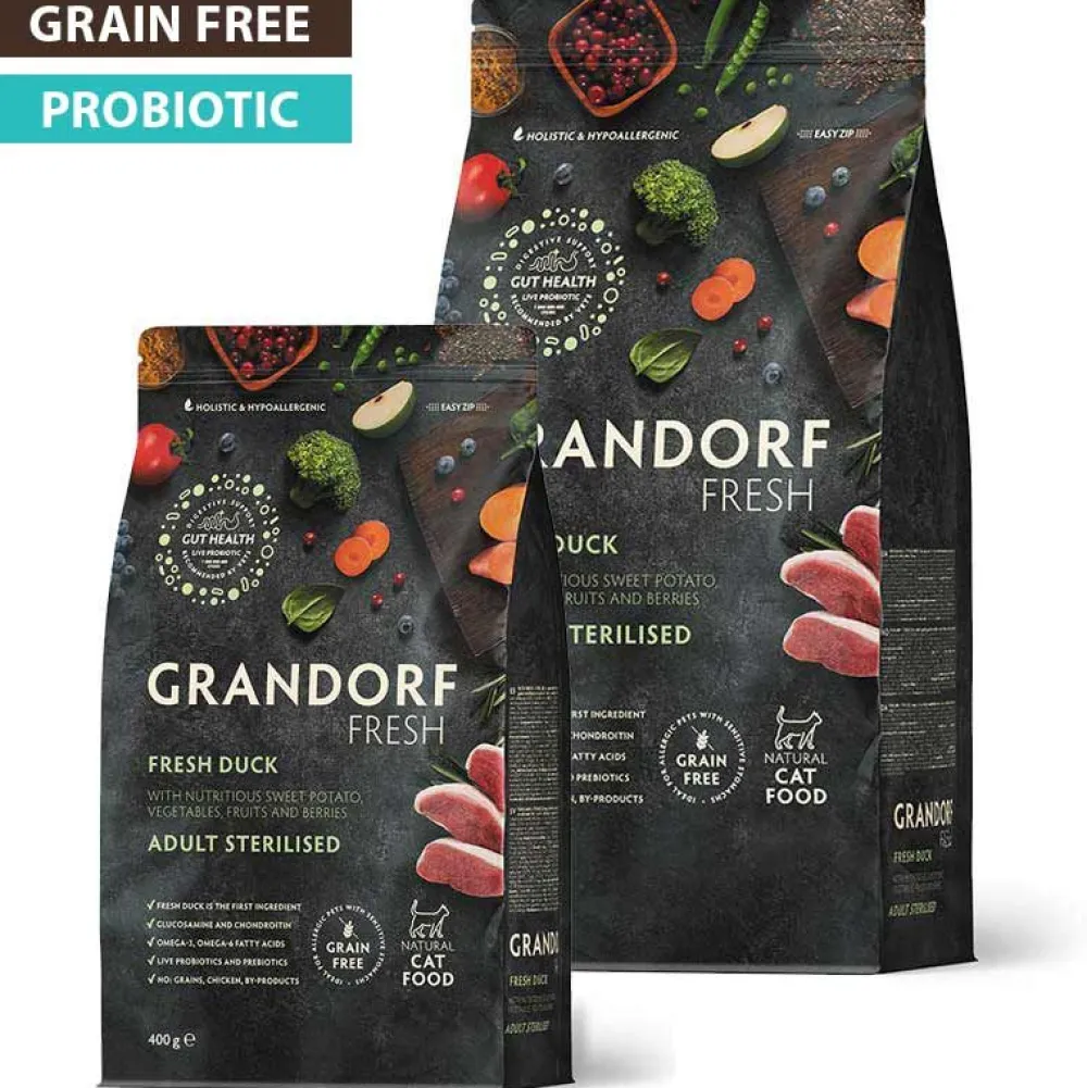 Grandorf>Futterfreund Grandorf Katze Fresh Sterilized Frische Ente