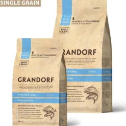 Grandorf>Futterfreund Grandorf Katze Skin+Care Weißfisch und Pute