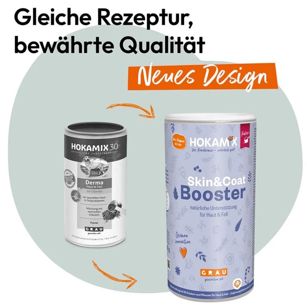 Grau|Grau>Futterfreund Grau Hokamix Skin + Coat Booster