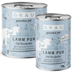 Grau>Futterfreund Grau Hund Adult Lamm Pur