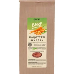 Grau|Grau>Futterfreund Grau Karotten-Würfel 500g
