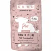 Grau>Futterfreund Grau Katze Adult Pouch Rind pur 125g