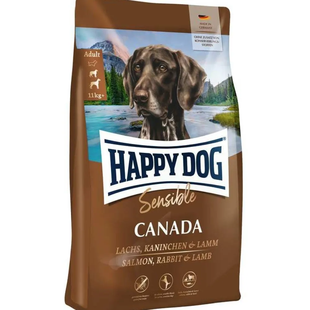 Happy Dog>Futterfreund Happy Dog Supreme Canada Lachs, Kaninchen & Lamm
