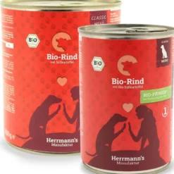 Herrmanns Manufaktur>Futterfreund Herrmanns Bio-Rind mit Süßkartoffeln