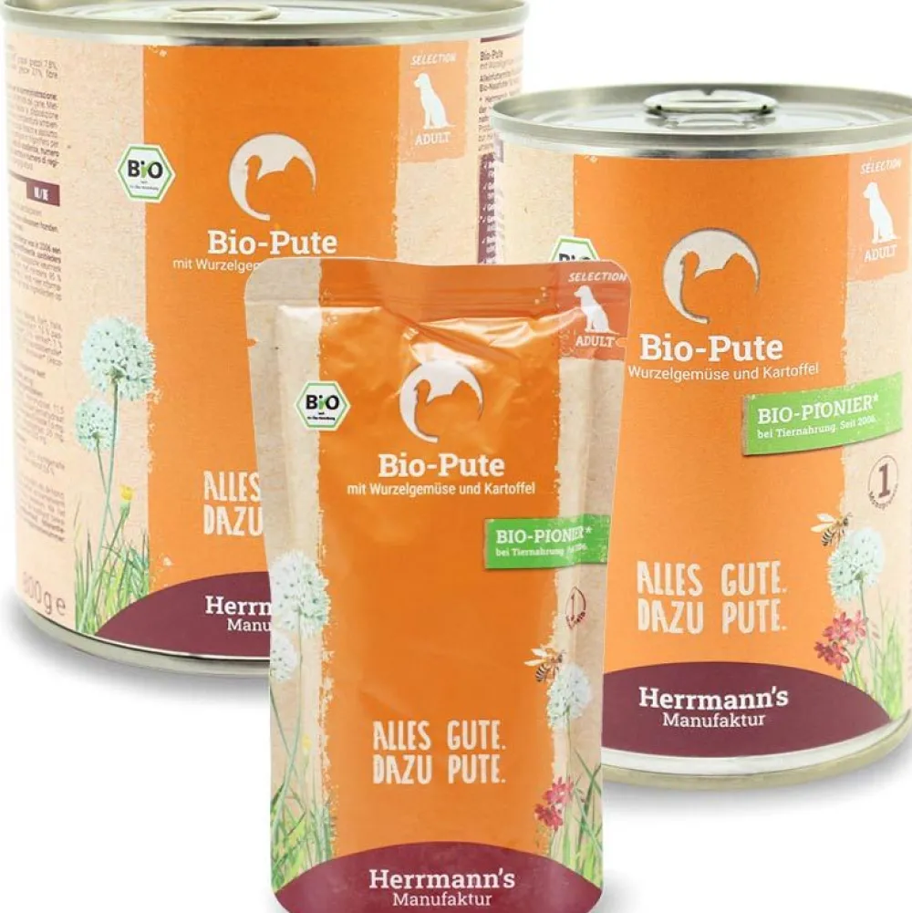 Herrmanns Selection>Futterfreund Herrmanns Selection Erwachsen Bio Pute