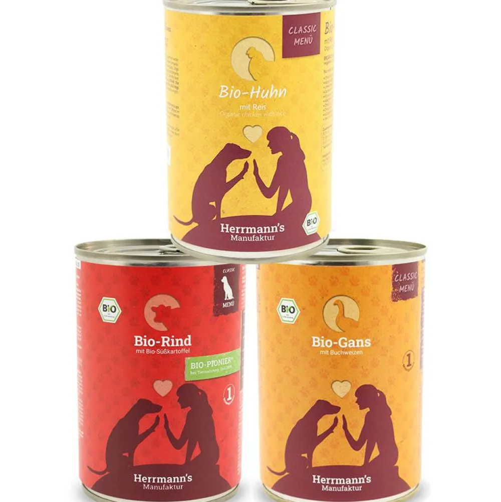 Herrmanns Manufaktur>Futterfreund Herrmanns Sparpaket MENÜ 400g
