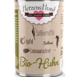 Herzens Hund>Futterfreund HerzensHund Bio-Huhn mit Bio-Gemüse