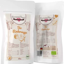 Herzens Hund>Futterfreund HerzensHund Bio-Rindersuppe 125g