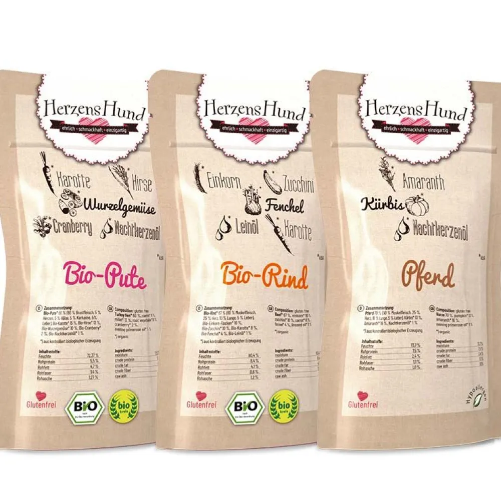 Herzens Hund>Futterfreund HerzensHund Sparpaket 130g