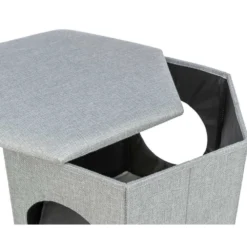 Katzen Schlafplatz>Futterfreund Höhle Kimy, sechseckig, 44x37x35 cm