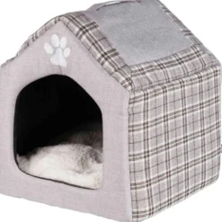 Katzen Schlafplatz|Schlafplatz>Futterfreund Höhle Silas, 40 x 45 x 40 cm, grau/creme