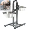 Futternapf>Futterfreund Hundebar, separat höhenverstellbar, 2x2,8 l/24 cm, bis 43