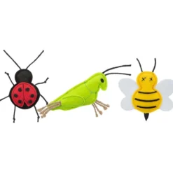 Katzenspielzeug>Futterfreund Insekten, Filz, Katzenminze, 11 cm