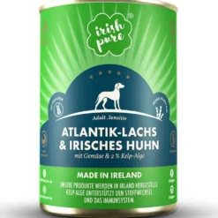 Irish Pure>Futterfreund Irish Pure Dose Atlantik-Lachs + Irisches Huhn Adult 390g