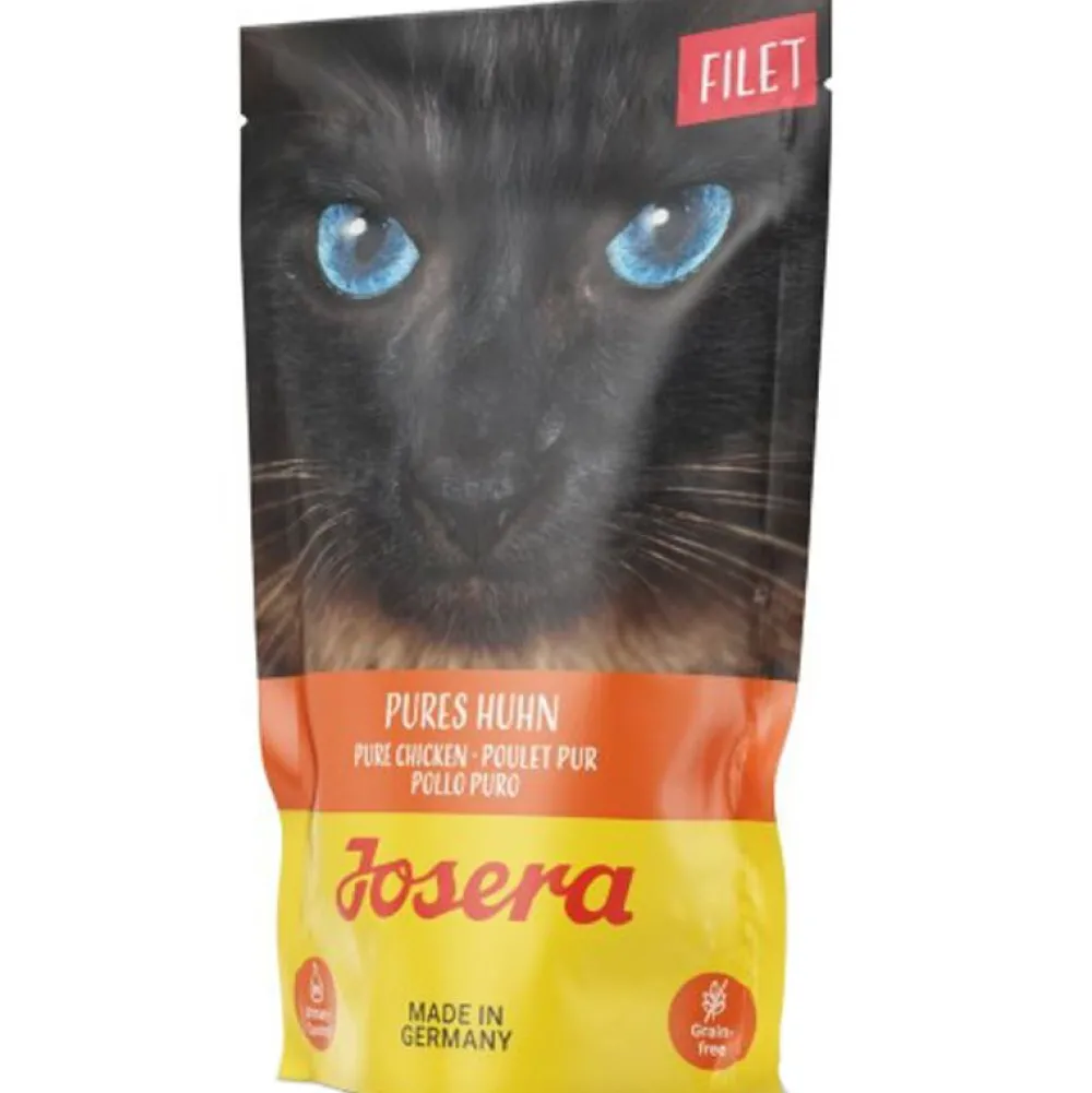 Josera>Futterfreund Josera Katze Filet Pures Huhn 70g