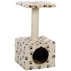 Kratzbäume Und -Möbel>Futterfreund Junior Kratzbaum Zamora 60 cm, beige mit Pfoten