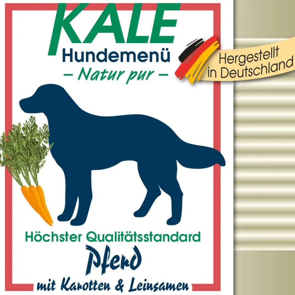 Kale Tiernahrung>Futterfreund Kale Dose Pferd mit Karotten & Leinsamen