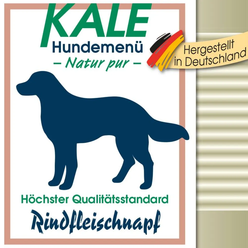 Kale Tiernahrung>Futterfreund Kale Dose Rindfleischnapf