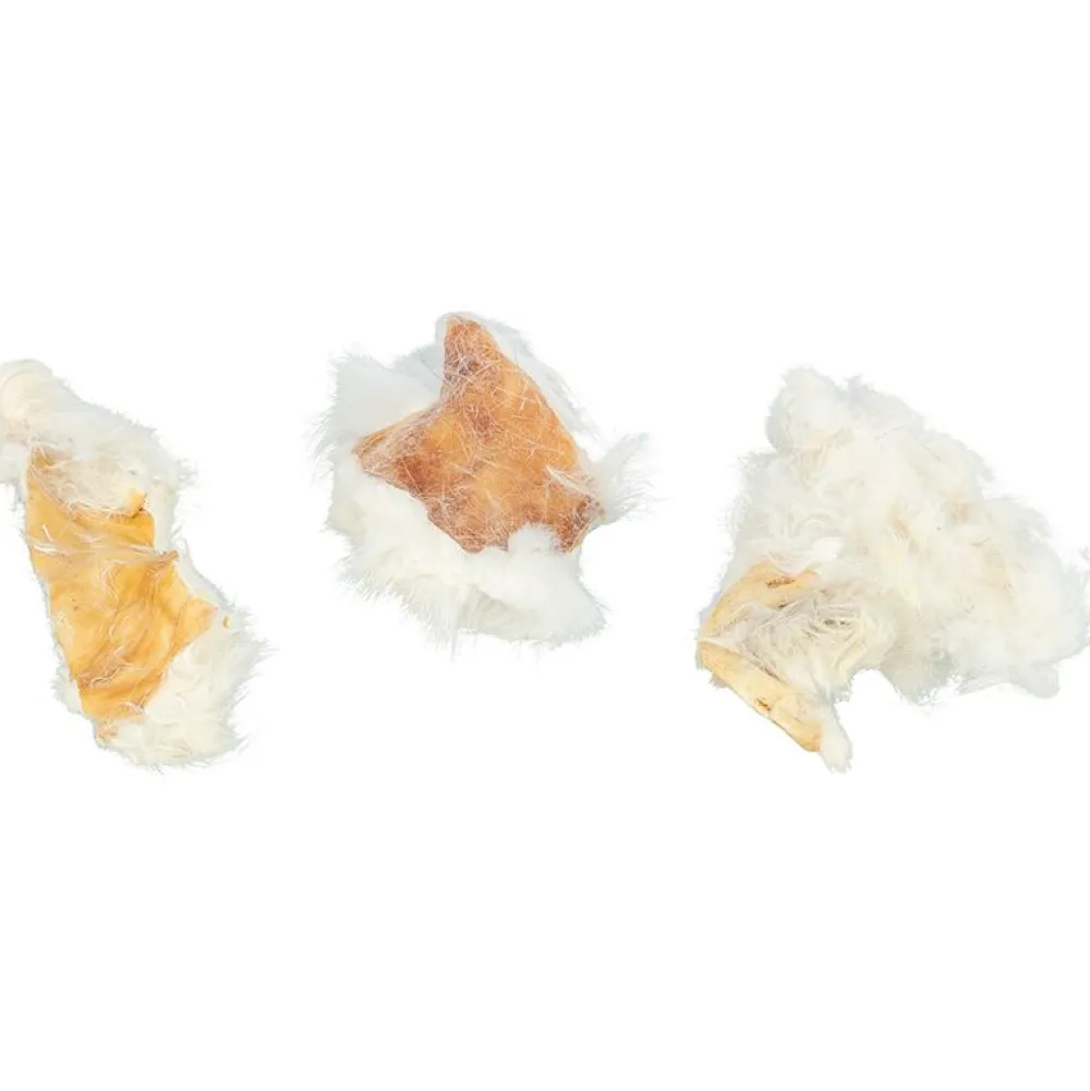 Wild>Futterfreund Kaninchenhaut mit Fell, 500g