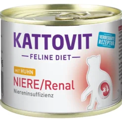 Kattovit>Futterfreund Kattovit Dose Niere/Renal mit Huhn 185g