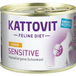 Kattovit>Futterfreund Kattovit Dose Sensitive mit Huhn 185g