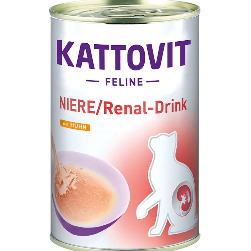 Kattovit|Kattovit>Futterfreund Kattovit Niere/Renal Drink mit Huhn 135ml