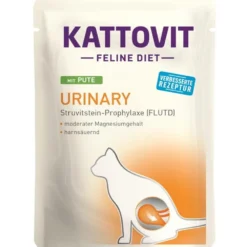 Kattovit>Futterfreund Kattovit Pouch Urinary mit Pute 85g