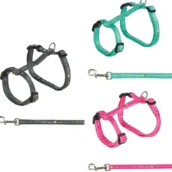 Katzengeschirre>Futterfreund Katzengarnitur, Motivband, Nylon, 34-57 cm/13 mm