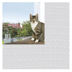 Katzen Sicherheit & Transport>Futterfreund Katzen Schutznetz, transparent