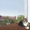 Katzen Sicherheit & Transport>Futterfreund Katzen Schutznetz, 4 x 3 m, schwarz