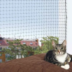 Katzen Sicherheit & Transport>Futterfreund Katzen Schutznetz, 4 x 3 m, schwarz
