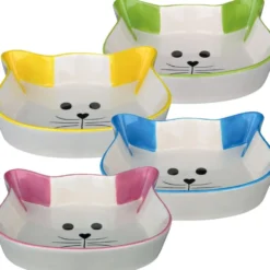 Katzennäpfe>Futterfreund Keramiknapf Katzengesicht, 0,25l/12cm