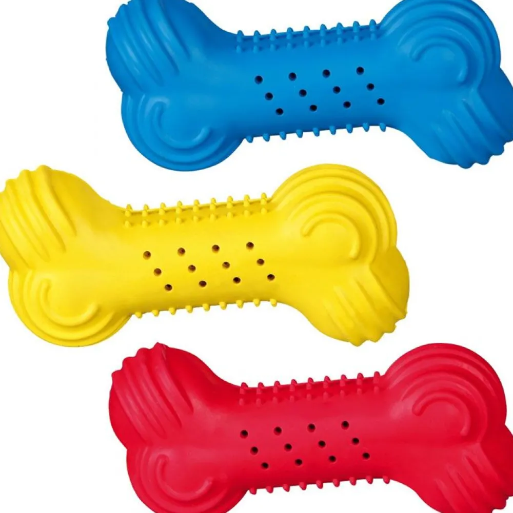 Sommer|Spielzeug>Futterfreund Kühl-Knochen, Naturgummi, 11cm