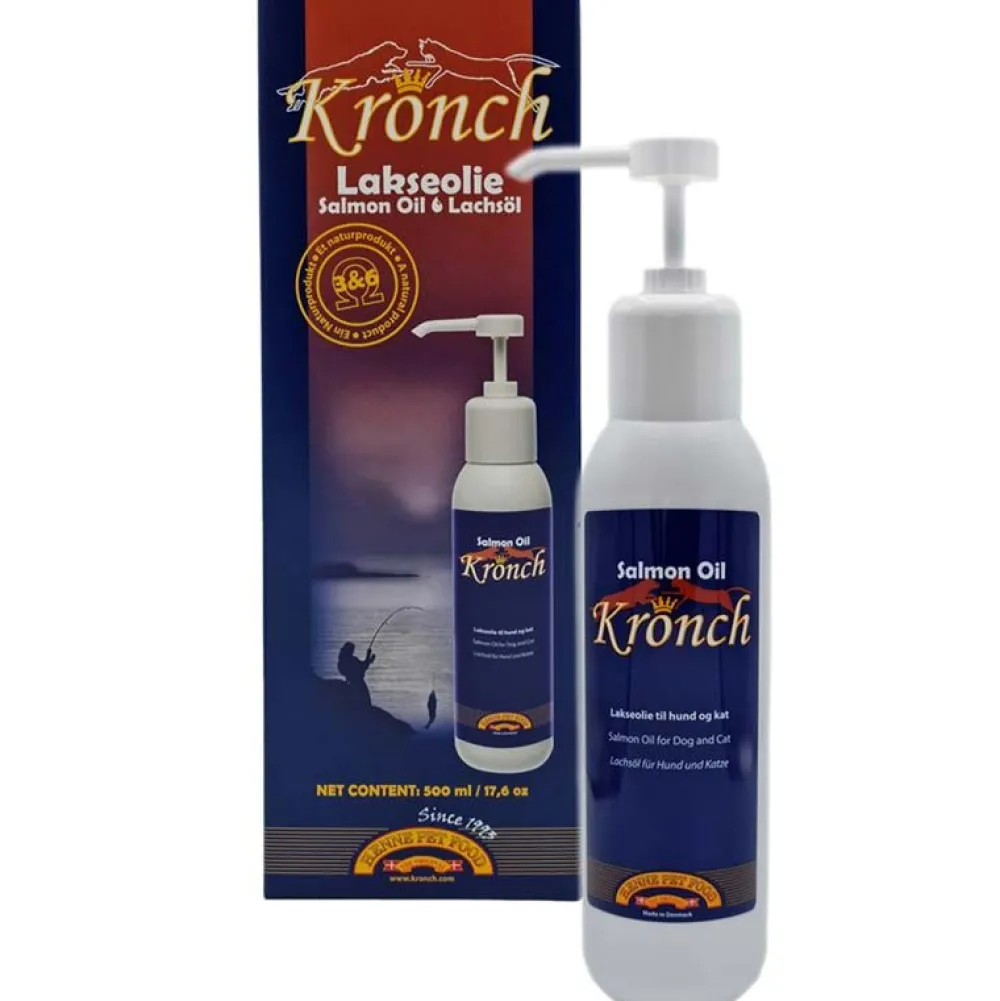Henne Pet Food|Kronch>Futterfreund Kronch Lachsöl für Hunde und Katzen