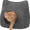Katzen Schlafplatz>Futterfreund Kuschelhöhle Cat, 38 x 35 x 37 cm, anthrazit