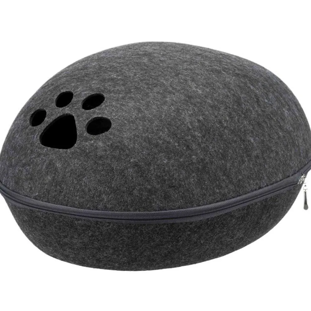 Katzen Schlafplatz>Futterfreund Kuschelhöhle Liva, 40 x 24 x 47cm, anthrazit