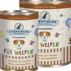 Lakefields>Futterfreund Lakefields Dosenfleisch-Menü Welpen Huhn
