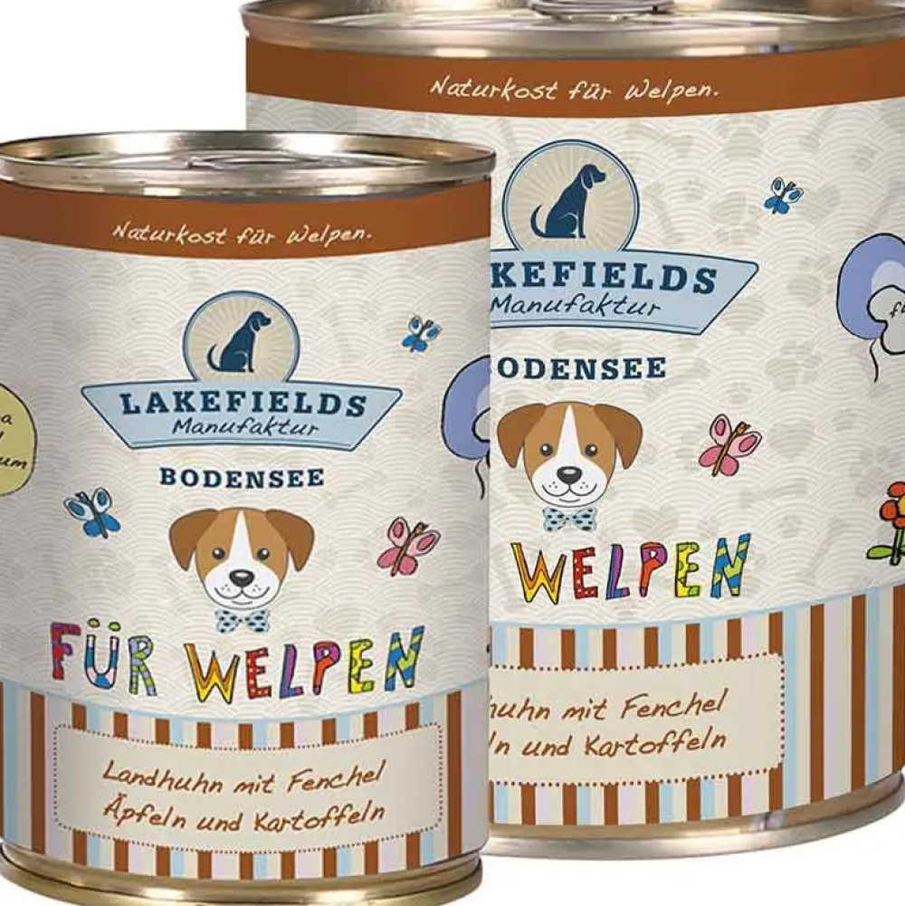 Lakefields>Futterfreund Lakefields Dosenfleisch-Menü Welpen Huhn