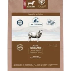 Lakefields>Futterfreund Lakefields Trockenfleisch-Menü kleine Hunde Lamm 1 kg