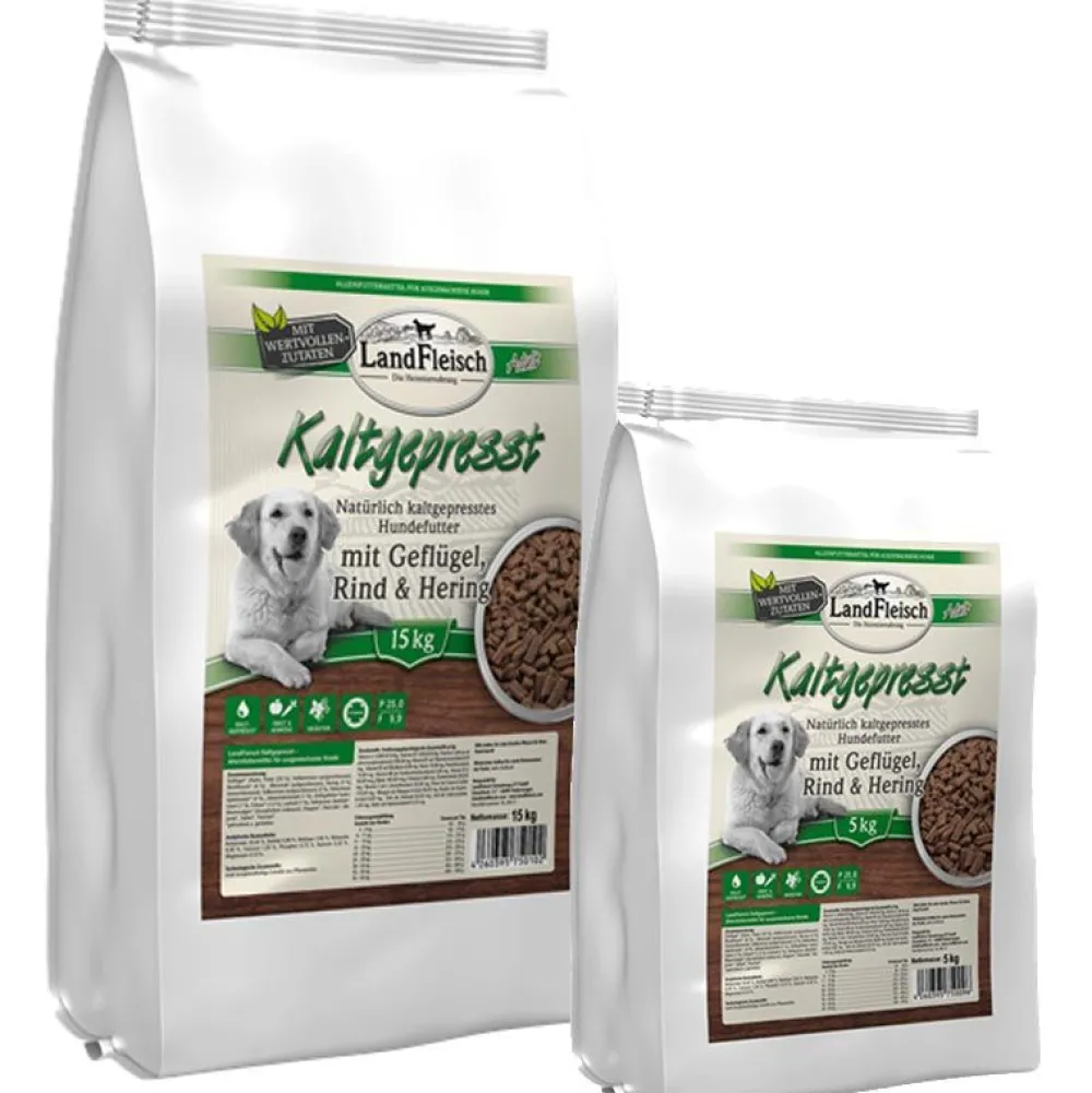 Landfleisch>Futterfreund Landfleisch Dog Natur kaltgepresst