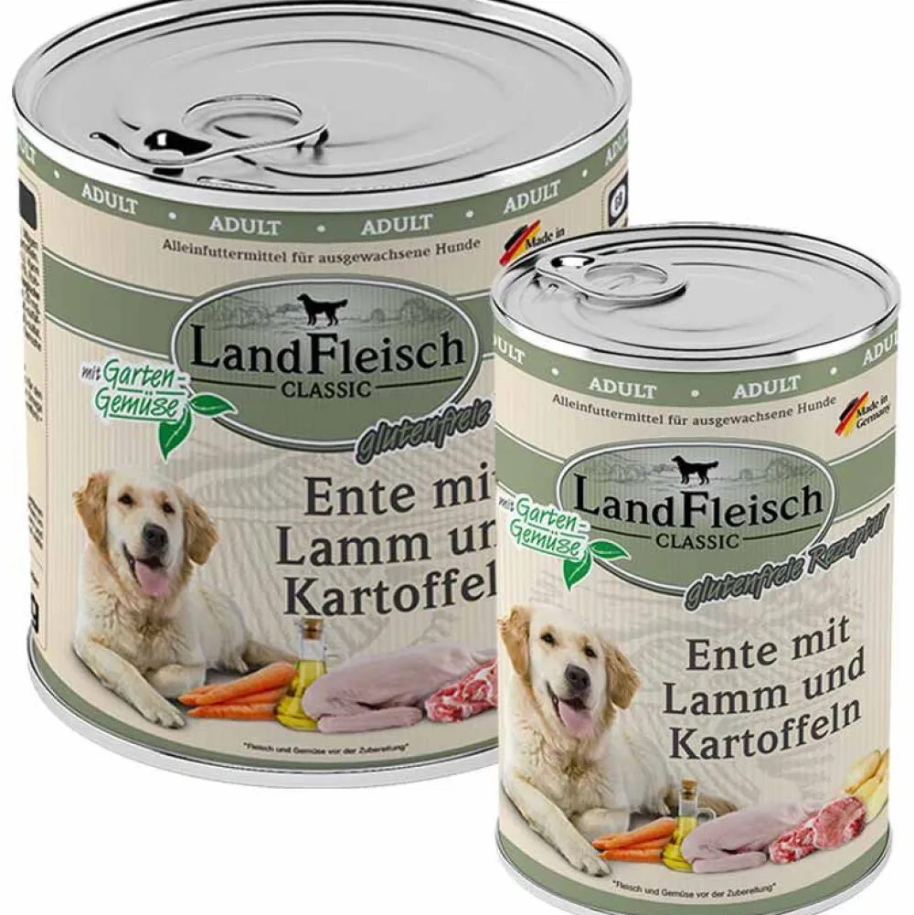 Landfleisch>Futterfreund Landfleisch pur Ente mit Lamm und Kartoffeln