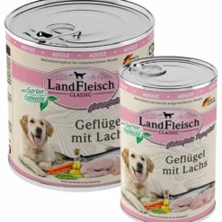 Landfleisch>Futterfreund Landfleisch pur Geflügel mit Lachs
