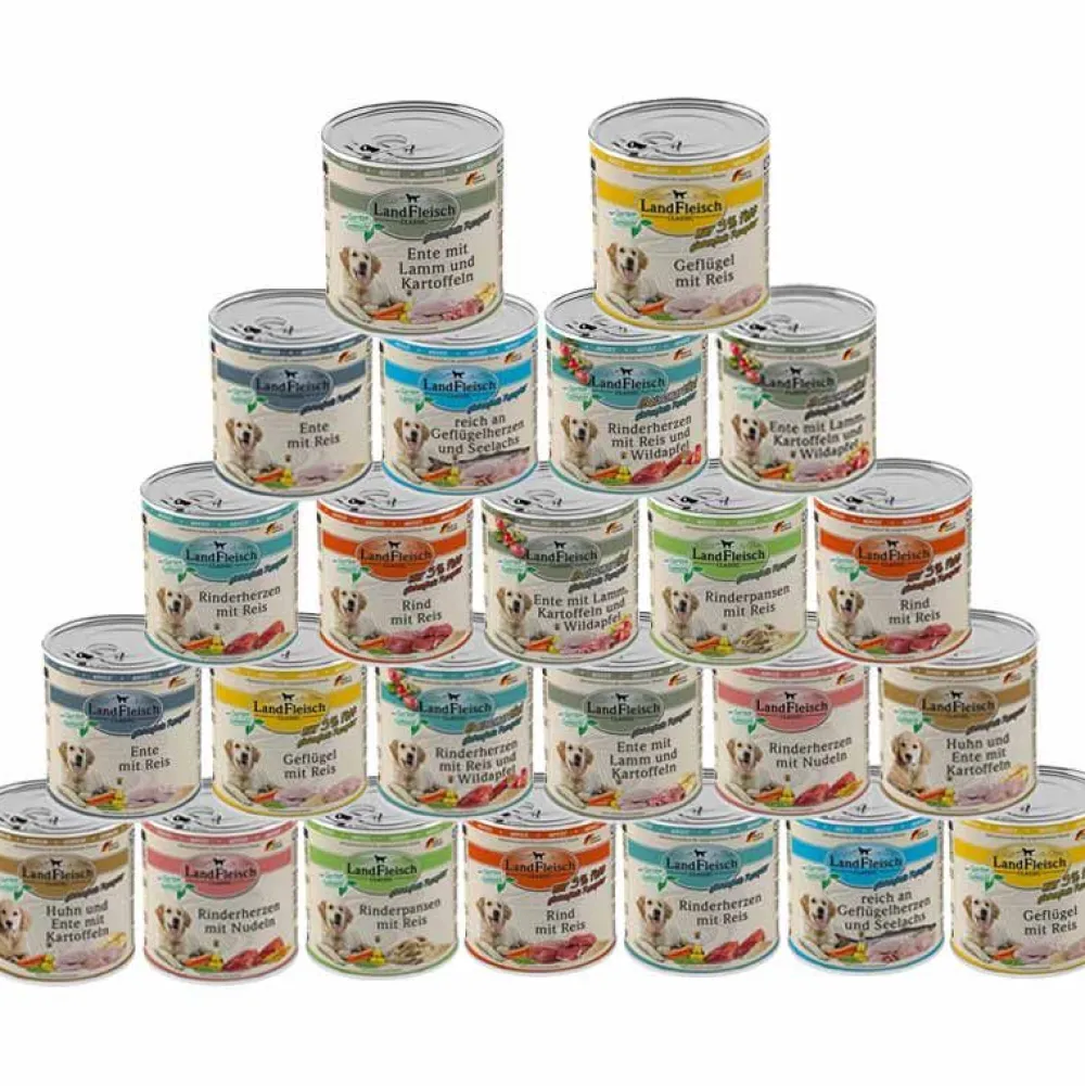 Landfleisch>Futterfreund Landfleisch Vorteils- Sparpaket Dosen 24 x 800g