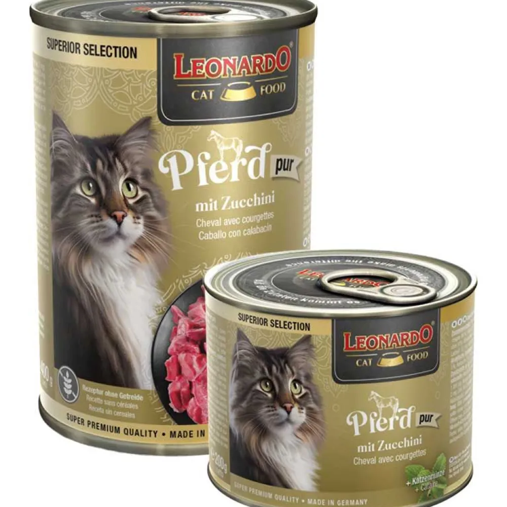 Leonardo>Futterfreund Leonardo Dose Pferd pur mit Zucchini