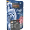 Leonardo>Futterfreund Leonardo Pouch Büffel + Blaubeeren 85g